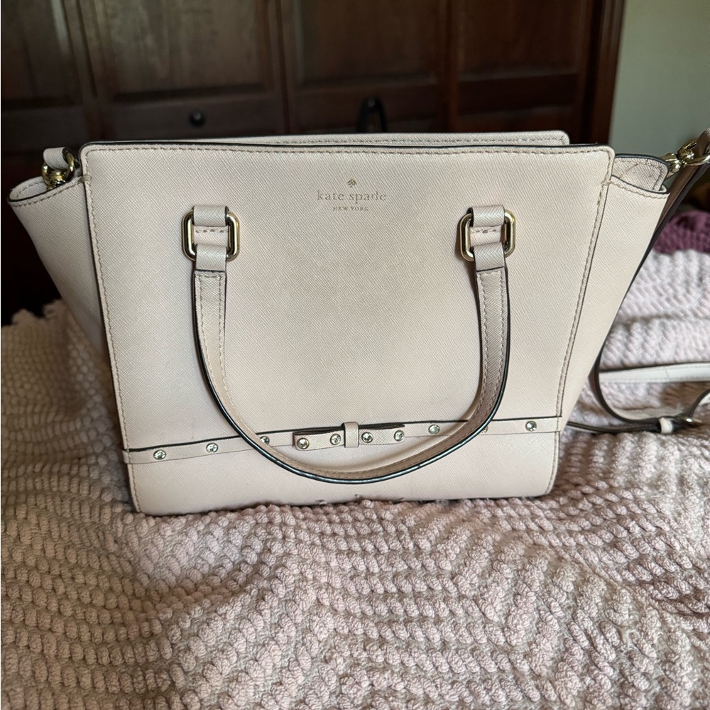 Kate Spade Light Beige Satchel